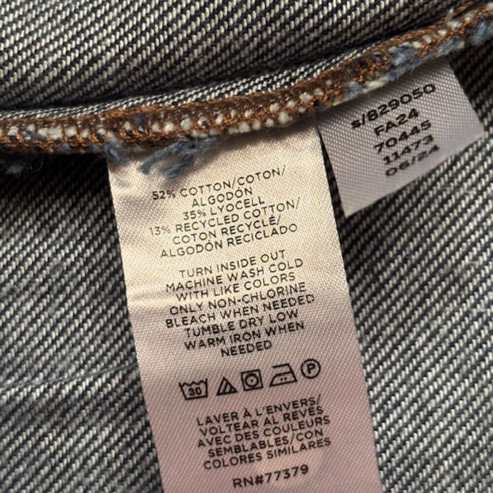 Ann Taylor Weekend Collection Patch Pocket Denim … - image 5